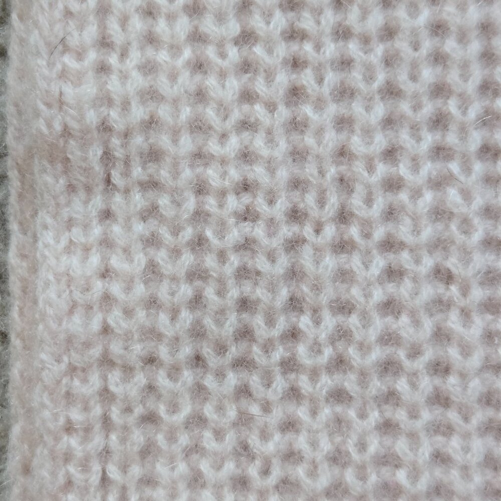 Halogen PINK Cashmere Shaker Stitch Infinity Scarf Pale Pink - Picture 5 of 7